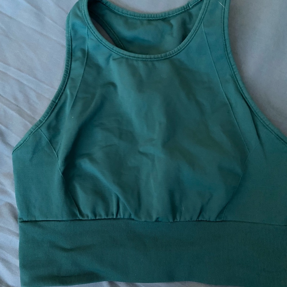 lululemon athletica Green Sports Bra